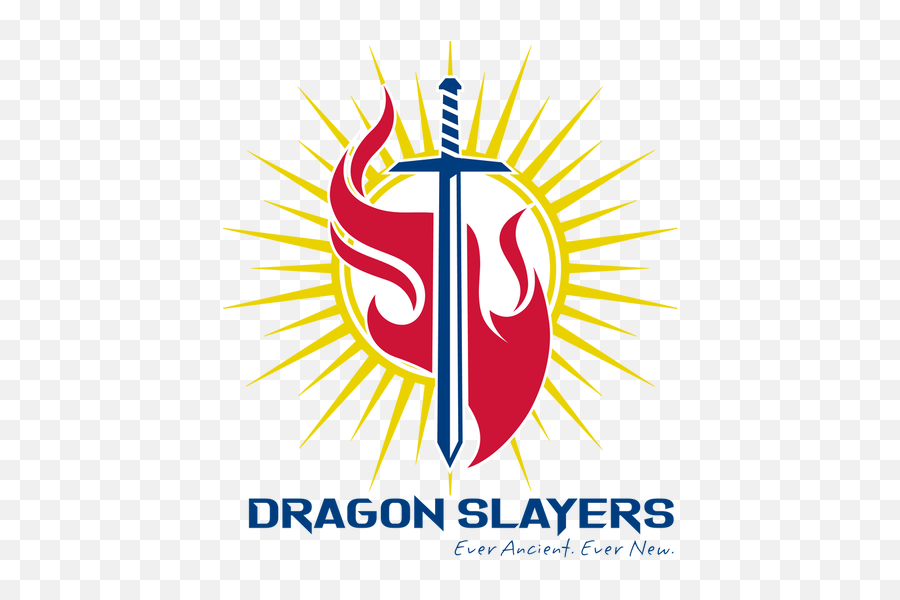 Dragon Slayers - Saints In The Making University Vertical Png,Slayer Logo