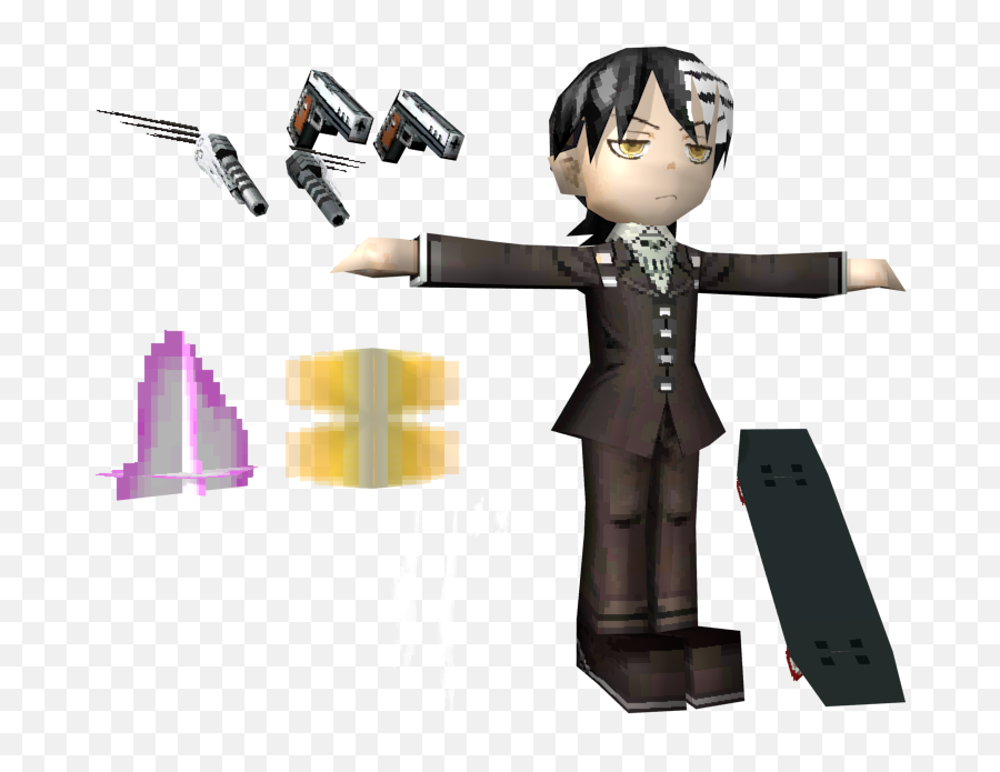 Ds Dsi - Soul Eater Medusa No Inbou Death The Kid The Soul Eater Ds Models Png,Medusa Png