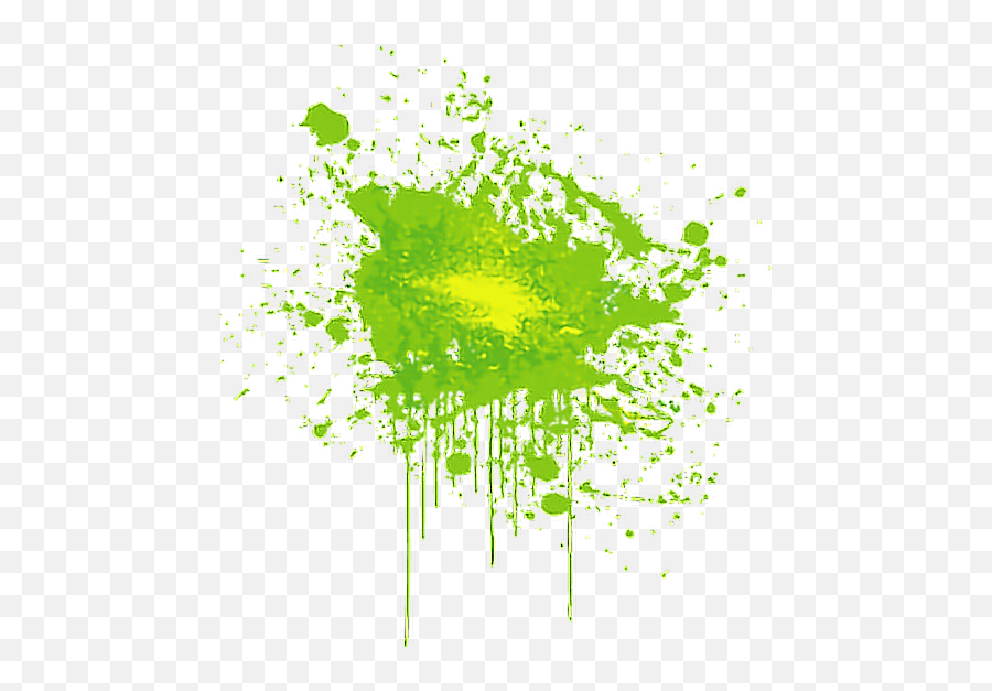 Download Green Paint Splatter - Paint Drip In Picsrt Png,Paint Splatter Transparent