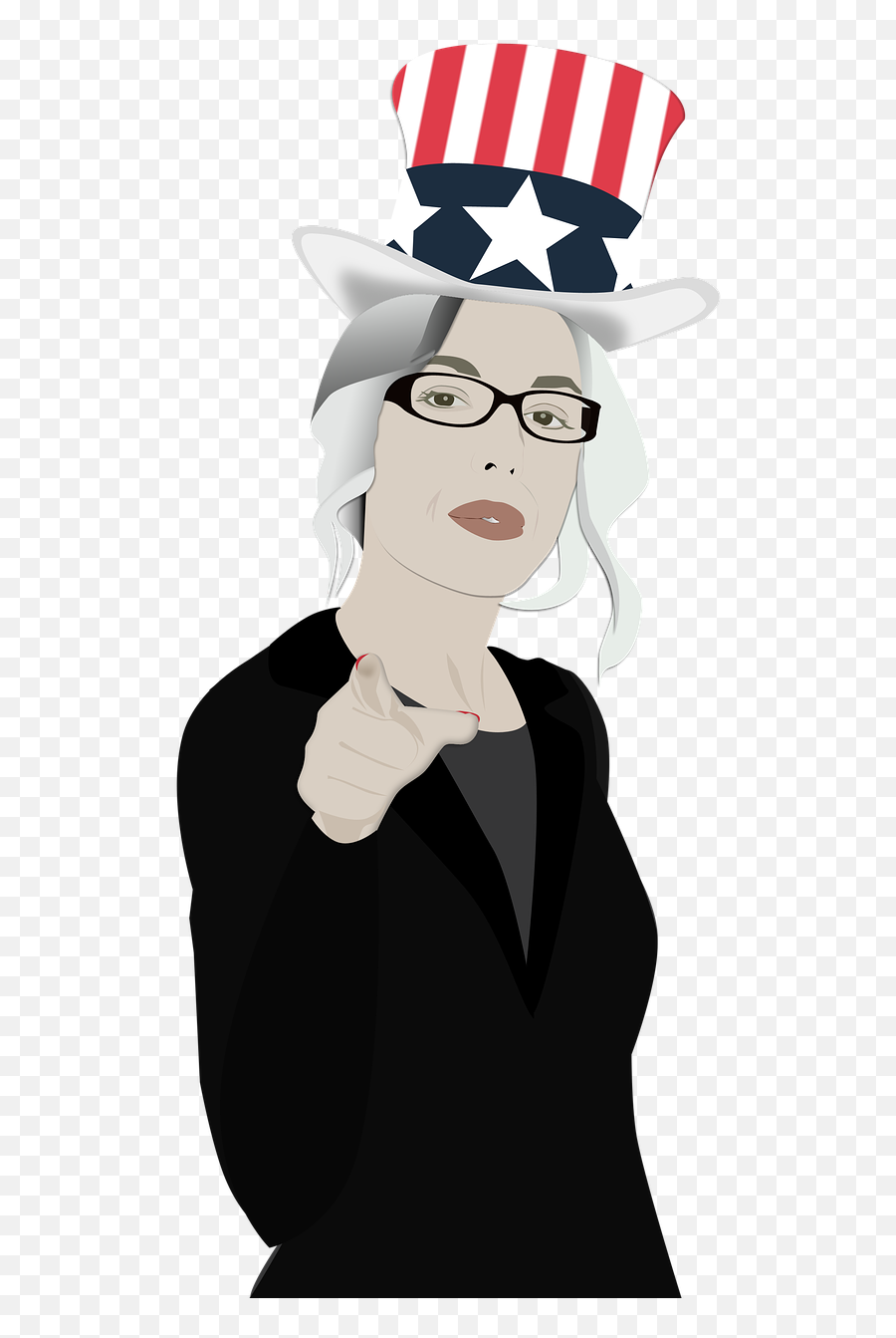 Recruitment Business Woman Uncle - Portable Network Graphics Png,Uncle Sam Hat Png