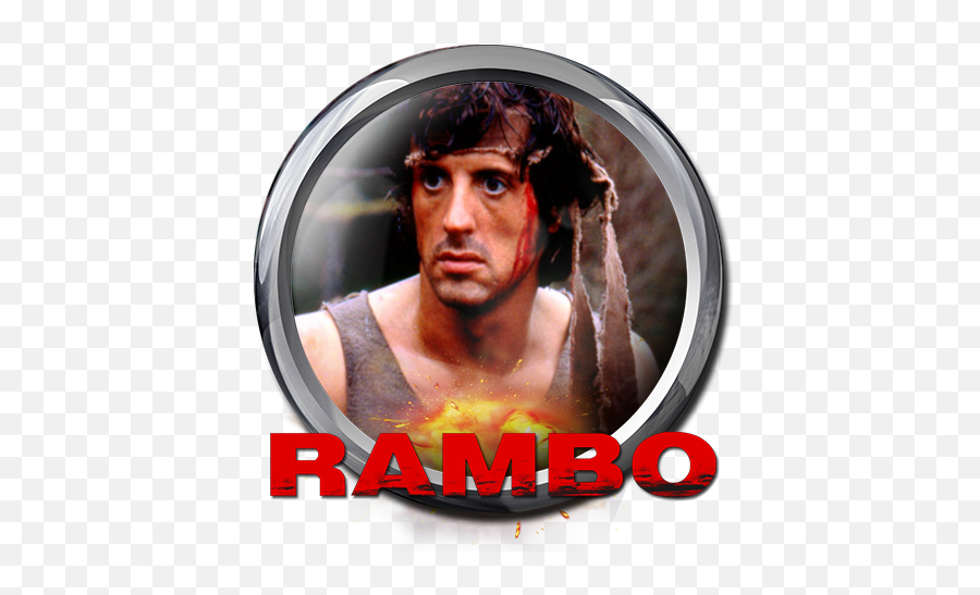 Rambo Tarcisio Style Wheel U2013 Vpinballcom - Rambo First Blood Png,Rambo Png