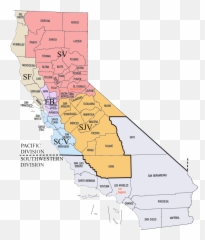 Idaho Ares - California Ares District Map Arrl Section Map California Png,California Map Png