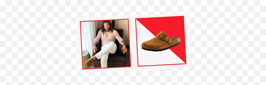 Are Birkenstocks Cool Jason Momoa Just Ended The Debate - Boston Clogs Birkenstocks Momoa Png,Jason Momoa Png