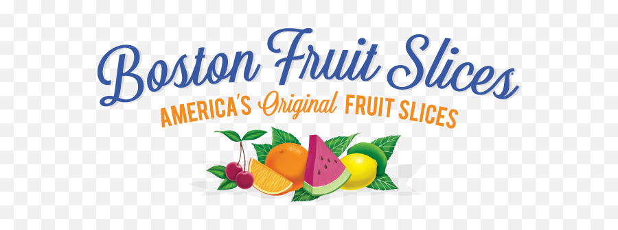 Boston Fruit Slices Classic American Handmade Slice Png Candies Logo