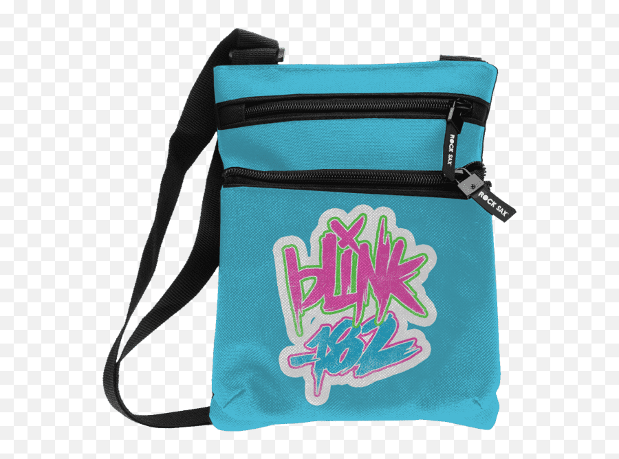 Blink 182 - Logo Blue Oldaltáska Text Png,Blink 182 Logo