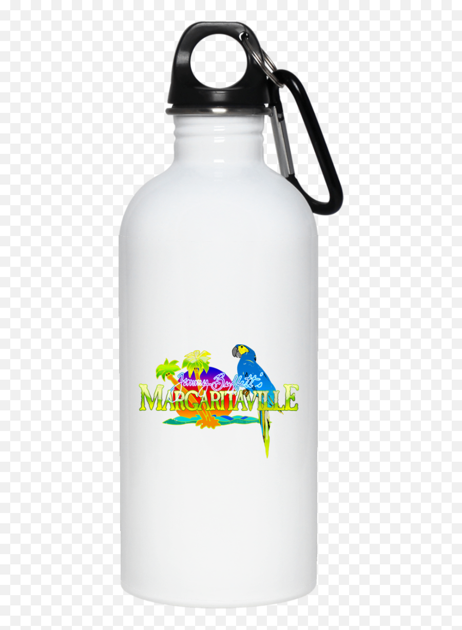 Jimmy Buffett Margaritaville 23663 20 Oz Stainless Steel - Water Bottle Png,Jimmy Buffett Logo