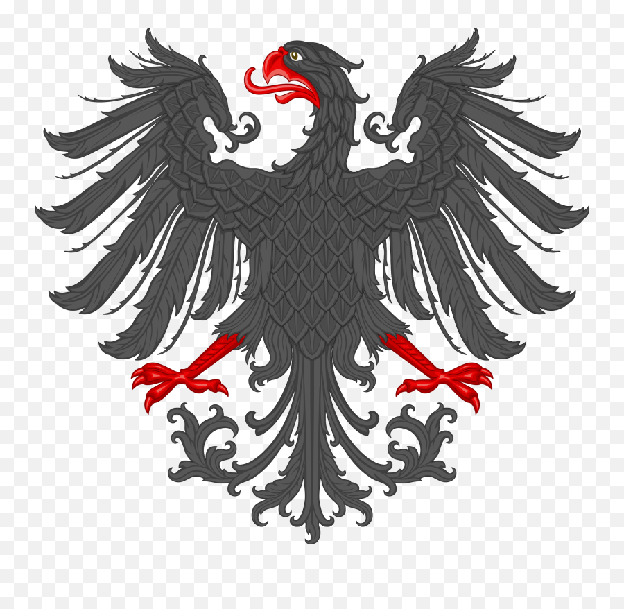 Download Hd Nazi Eagle Png - German Eagle Heraldry,Nazi Eagle Png