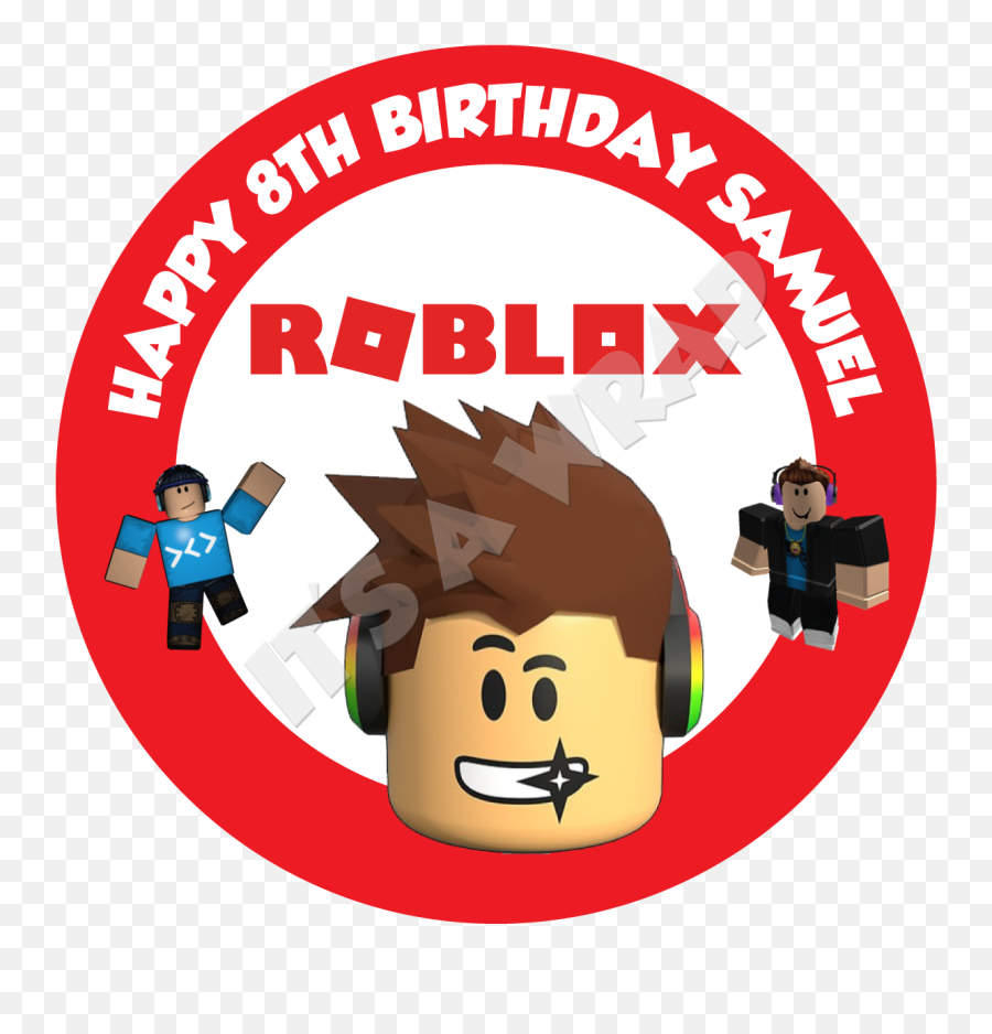 Roblox Free Printable Cake Toppers.