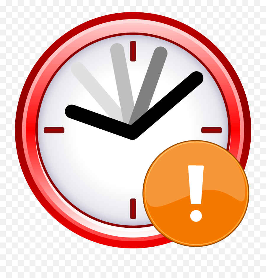 Fileout Of Date Clock Iconsvg - Wikimedia Commons Out Of Time Icon Png,Clock Png Icon