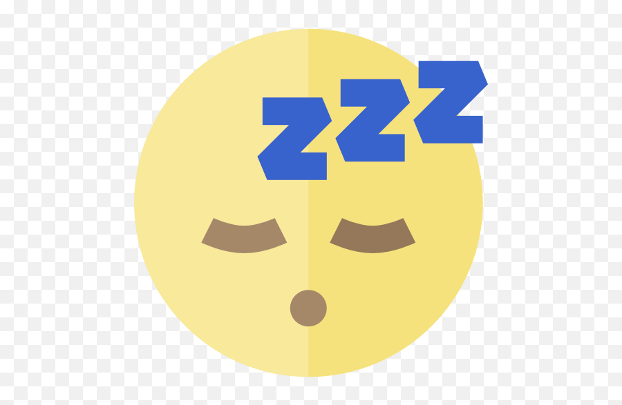 Emoticons Emoji Feelings Smileys Sleep Icon - Sleep Flat Icon Png,Sleep Icon
