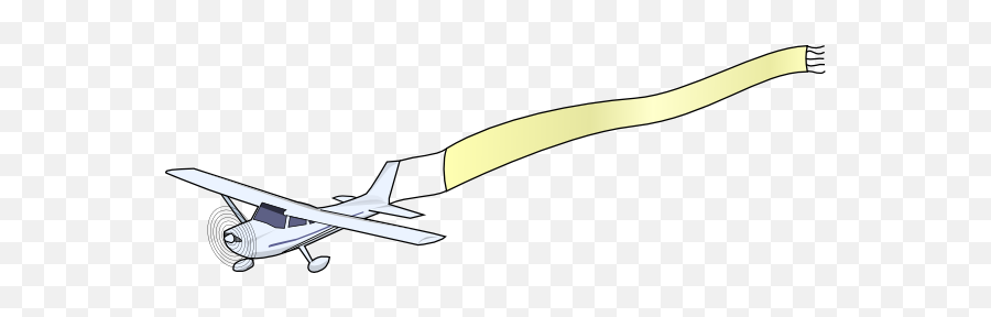 Plane With Banner Clipart 2 - 600 X 207 Webcomicmsnet Clipart White Airplane Banner Png,Blank Banner Png