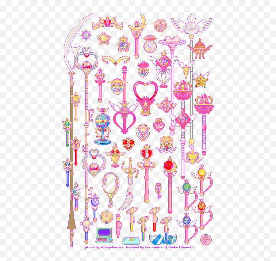 Sailor Moon Pixel Icon - Transparent Sailor Moon Pixel Art Png,Pixel Star Icon