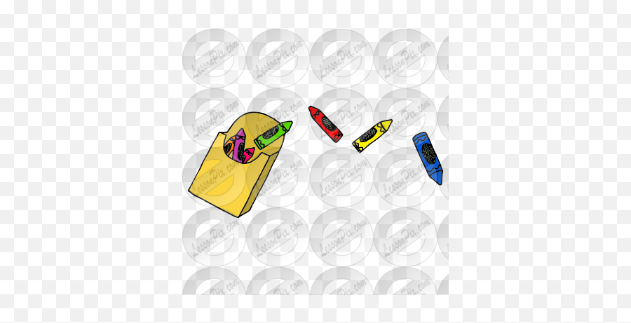 Lessonpix Mobile - Clip Art Png,Crayons Png