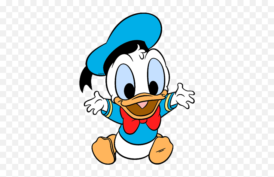 Baby Eeyore Clipart - Disney Baby Donald Duck Png,Eeyore Transparent