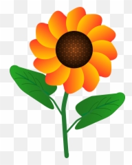 Flower - Simple Clipart Design png