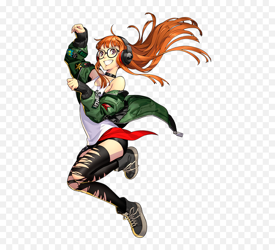 Futaba Sakura Megami Tensei Wiki Fandom - Futaba Sakura Dancing In Starlight Png,Persona 5 Ryuji Icon