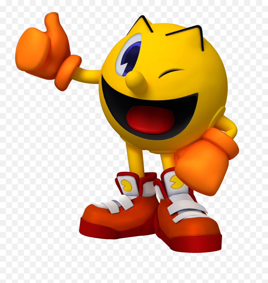 Pac - Pac Man Party Wii Png,Pac Man Transparent Background