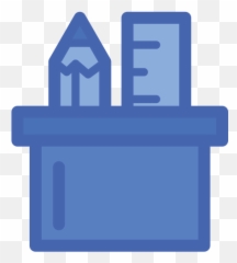 Supplies Pencil Ruler Free Icon Of 100 Line Icons - Ícone Suprimentos png