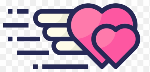Valentine Love Message Heart Valentines Cupid Free Icon - Girly png