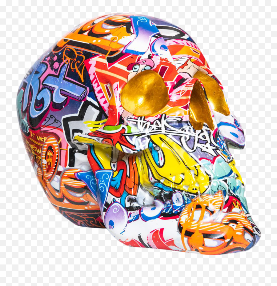 Interior Illusions Plus Street Art Skull - 105 Long Chairish Interior Illusions Skull Png,Icon Airframe Street Angel Helmet