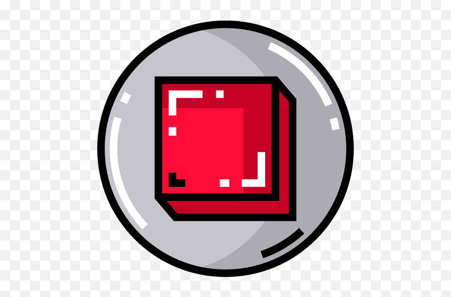Stop Button - Free Multimedia Icons Dot Png,Stop Button Icon