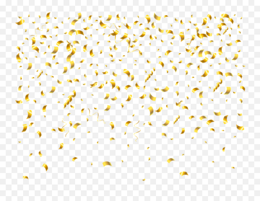 Confetti Transparent Clip Art Png Image Fond - Gold Confetti Png Gif,Fireworks Transparent Background