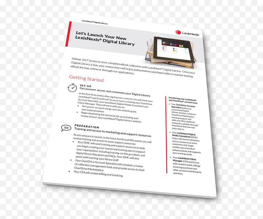 Lexisnexis Digital Library - Support U0026 Training Launch Document Png,Ebook Collection Icon