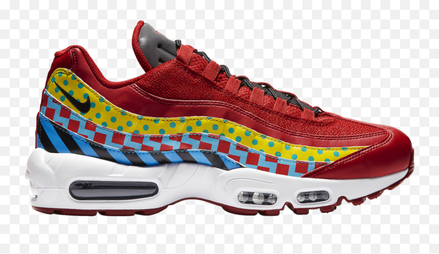Unique Patterns And Logos Land - Air Max 95 Carnival Png,Images Of Nike Logos