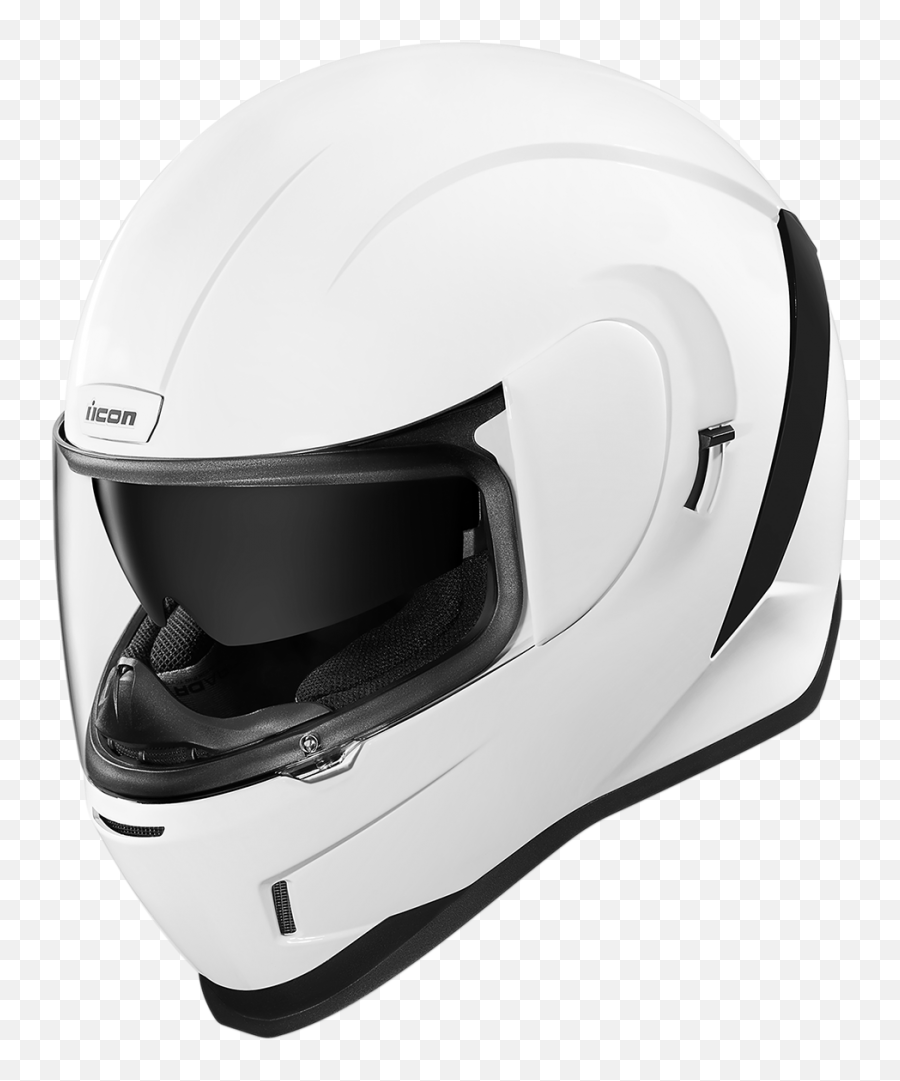 Icon Helmet Afrm White 3x 0101 - 12113 Vital Vtwin Casco Icono Blanco Png,Icon Motorsports Helmet