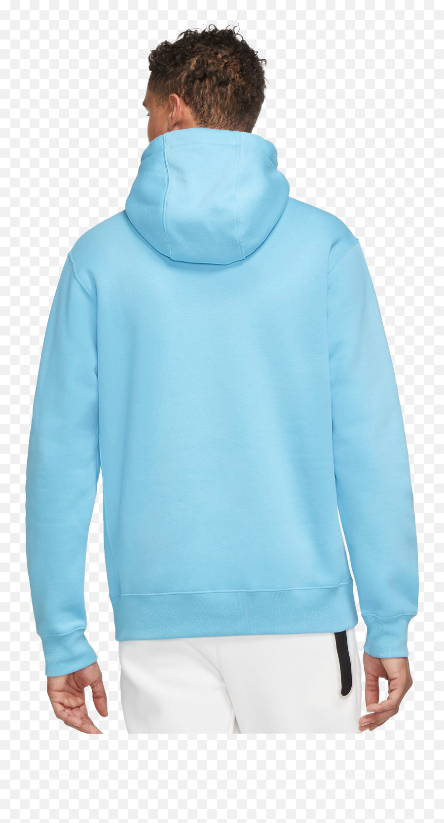 Nike Menu0027s Sportswear Club Fleece Futura Pullover Hoodie - Blue Hooded Png,Nike Sb Icon Pullover Fleece