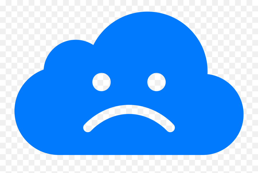 Computer Icons Cloud Computing Download - Sad Png Download Sad Cloud Icon,Sad Transparent