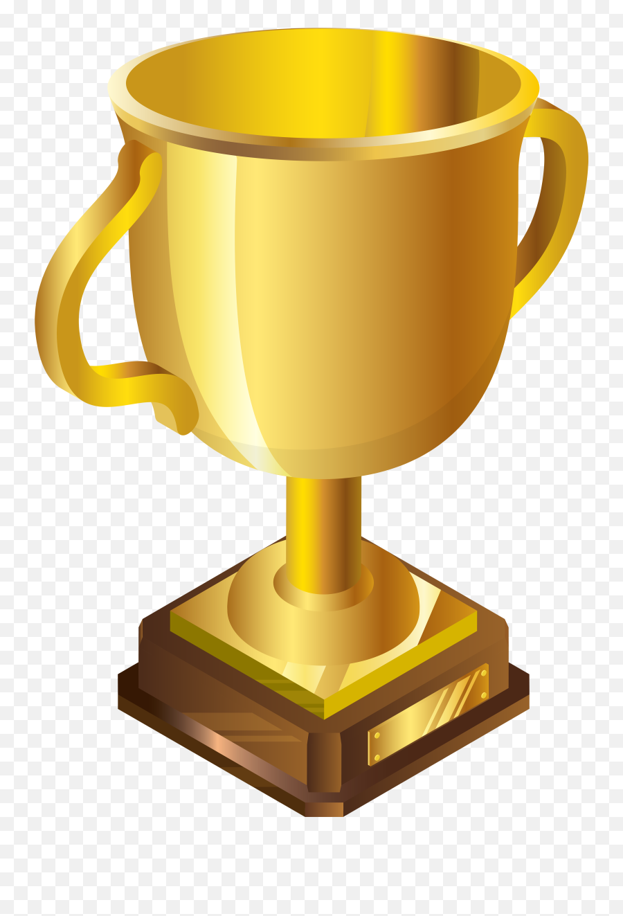 Golden Cup Png Download Free Clipart - Cup Clip Art Png,Trophy Clipart Png