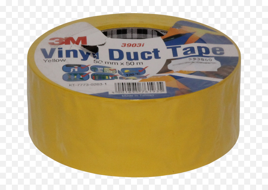 Duct Tape 3 3903i Elastic The Basis Of Pvc With Embossing 160mkm 48mm55m Yellow - Wire Png,Duct Tape Png