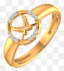 Buy Gold Religious Ring Online Lightweight - Solid png