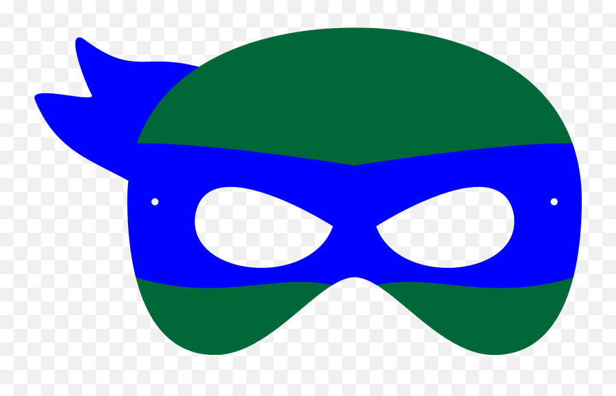 Ninja Turtle Mask Template View Larger - Mascaras De Cut Out Ninja Turtle Mask Png,Ninja Png