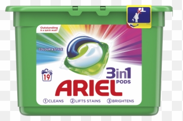 Download Ariel Pods Color - Ariel 3 In 1 Pods 15 Png,Tide Pod Transparent Background