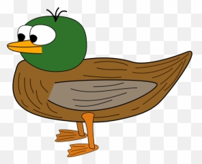 Clipart Of Hunt Duck And Systematic - Mallard Png Cartoon,Duck Hunt Png