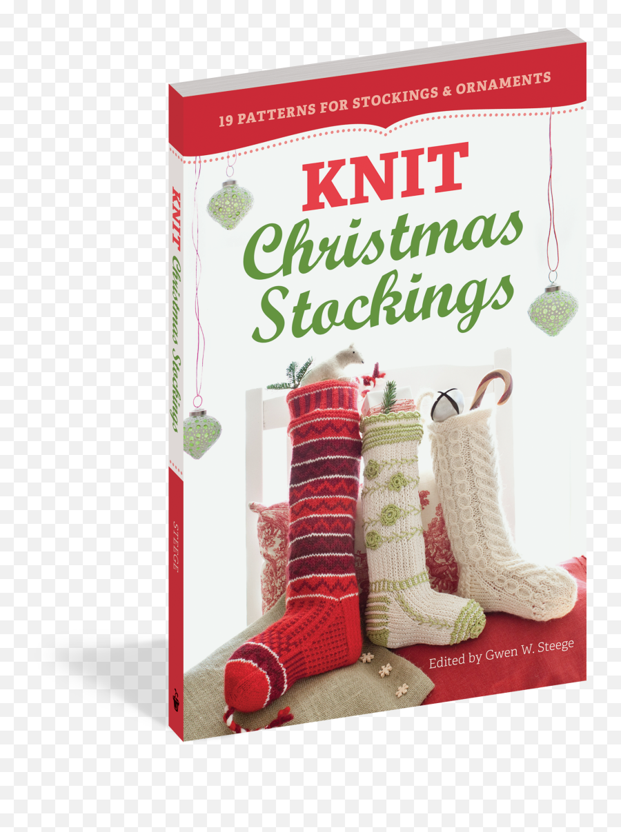 Knit Christmas Stockings 2nd Edition - Knit Christmas 2nd 19 Patterns For Stockings Ornaments Png,Christmas Stockings Png