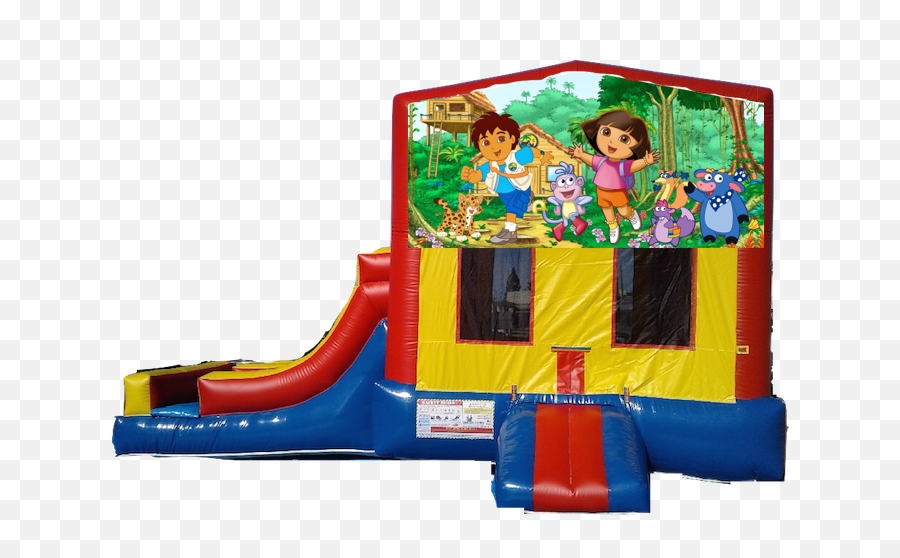 2 Lanes Side Slide Jumper U2013 Dora The Explorer 180day - Sonic Jumpers Png,Dora The Explorer Png
