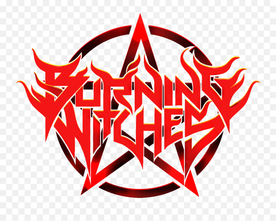 Burning Witches Logo Transparent Png - Burning Witches Band Logo,Burning Png