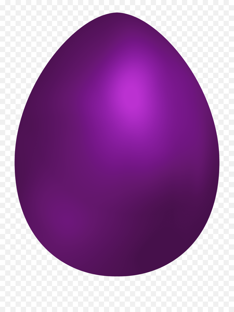 Purple Easter Egg Png Clip Art - Circle,Egg Png