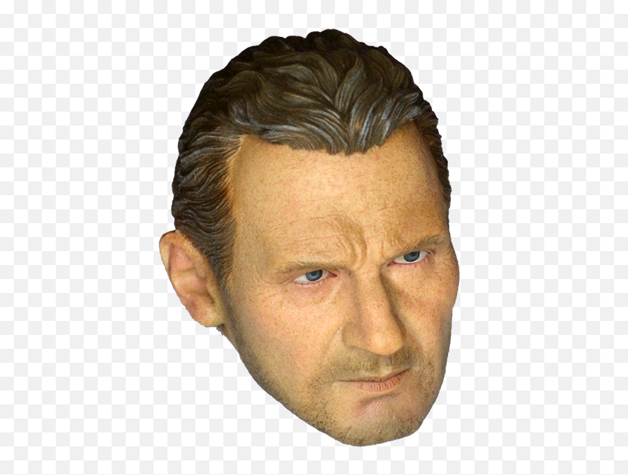 Download Craft One Agent - Liam Neeson Face Transparent Png Sculpture,Kanye Face Png