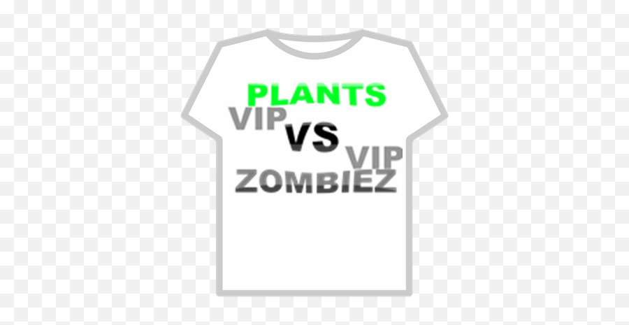 Plants Vs Zombies Vip - 2007 Shirts On Roblox Png,Plants Vs Zombies Logo