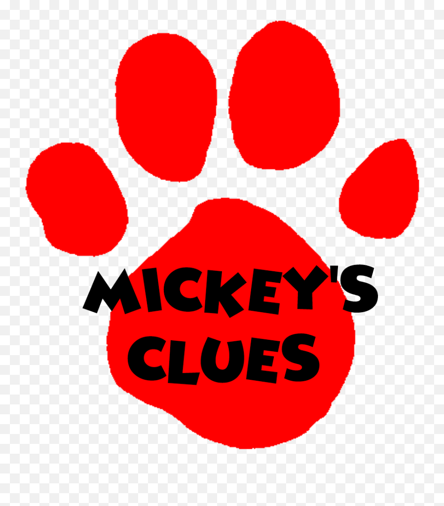 Mickeyu0027s Clues Logo Mickey Blues Logos - Clues Logo Png,Mickey Logo