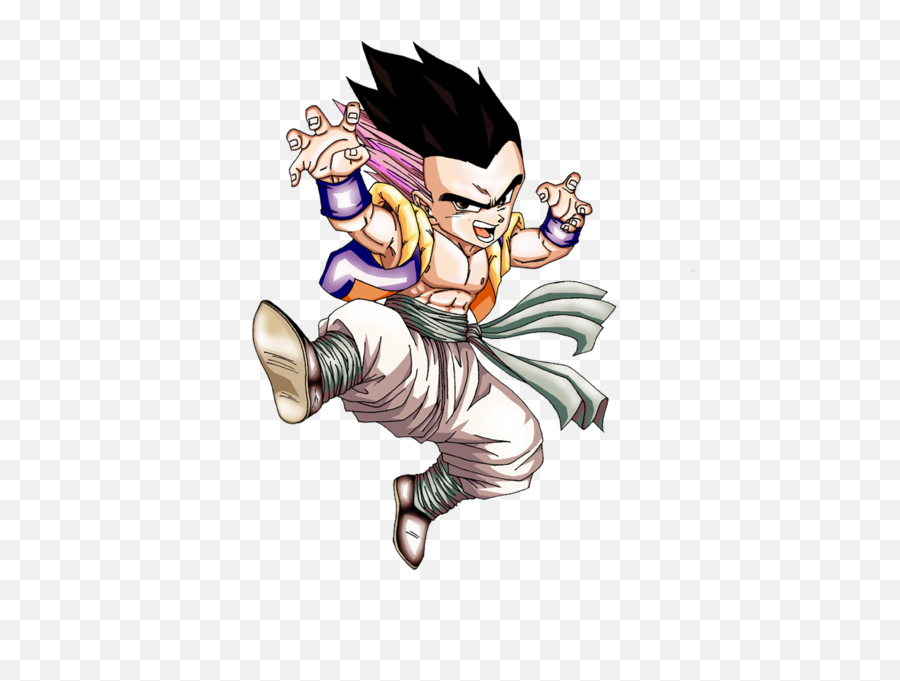 Gotenks Psd Official Psds - Dragon Ball Z Gotenks Png,Gotenks Png