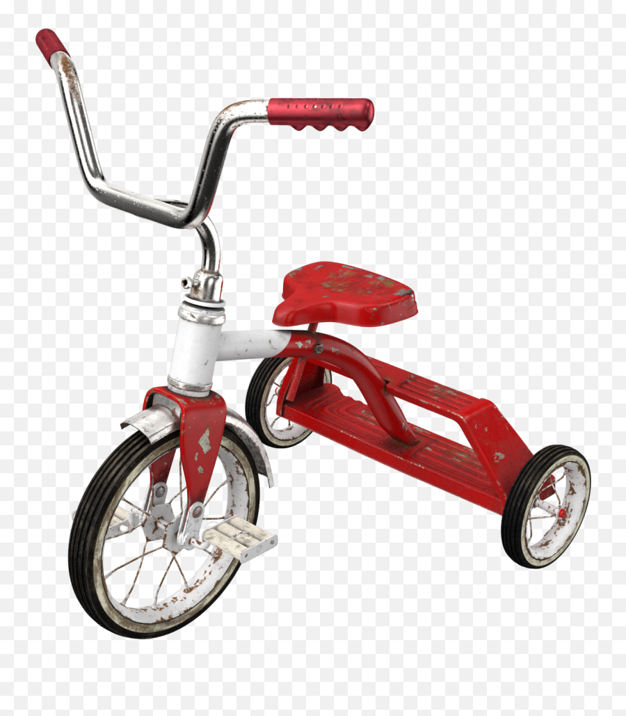 Dirty Vintage Tricycle Png Image - Transparent Png Tricycle Png,Tricycle Png