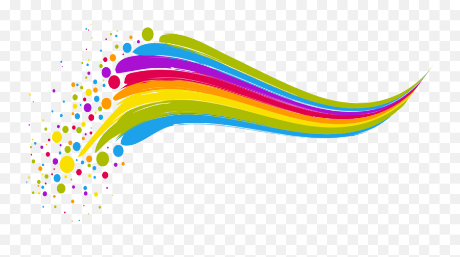 Euclidean Line Vector Rainbow Png File - Rainbow Line Png,Are Png Files Vector
