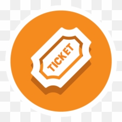 Ticket Icon Decatur Community Players - Icon Ticket Circle Png