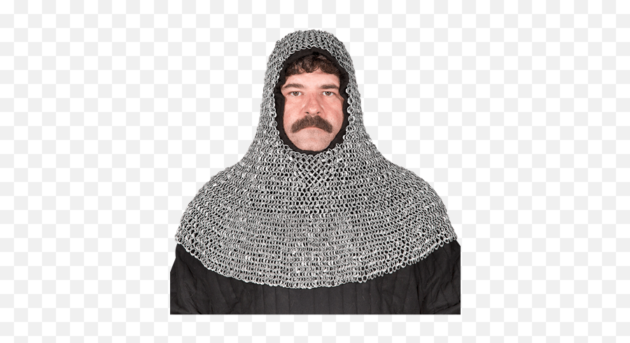 Chainmail Coifs Maille And Chain Mail By - Chainmail Coif Png,Chainmail Png