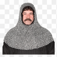 Chainmail Coifs Maille And Chain Mail By - Chainmail Coif Png,Chainmail Png